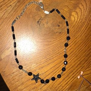 Sabika Black Winter 2010 Collection necklace